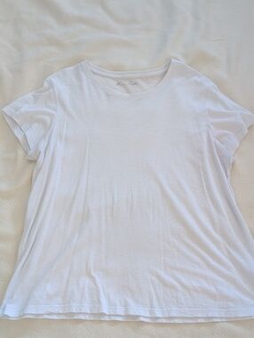Marine Layer Swing Crew, White, Women's Large